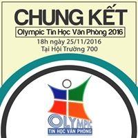 Olympic Tin học Văn Phòng 2016 chat bot